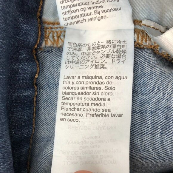 Madewell Womens Jeans Size 24 9" Mid-Rise Skinny Leg Ankle Blue Denim Casual - Picture 13 of 16